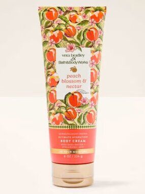 BBW Vera Bradley Ultimate Hydration Body Cream in Peach Blossom & Nectar